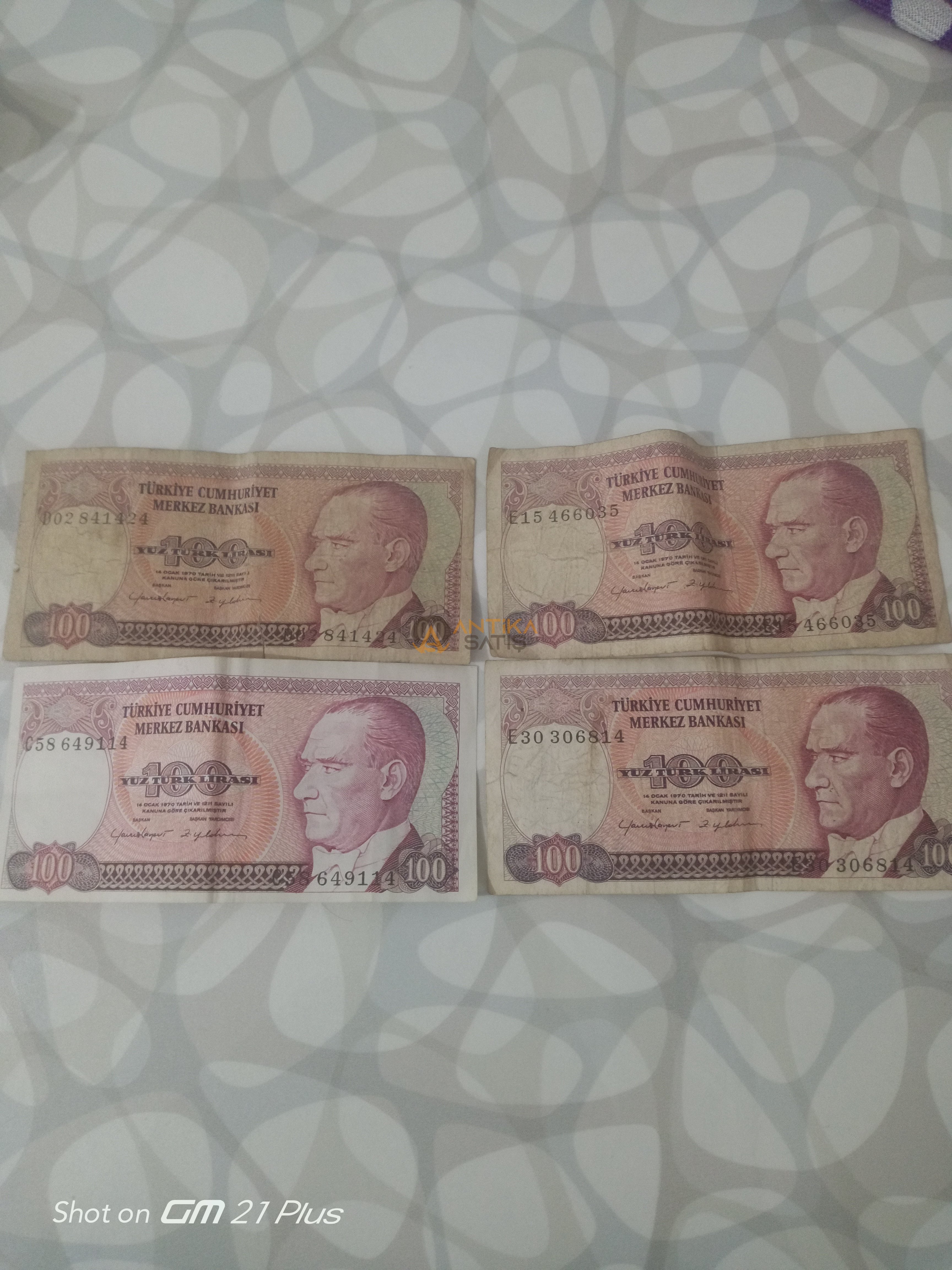Eski 100 lira 
