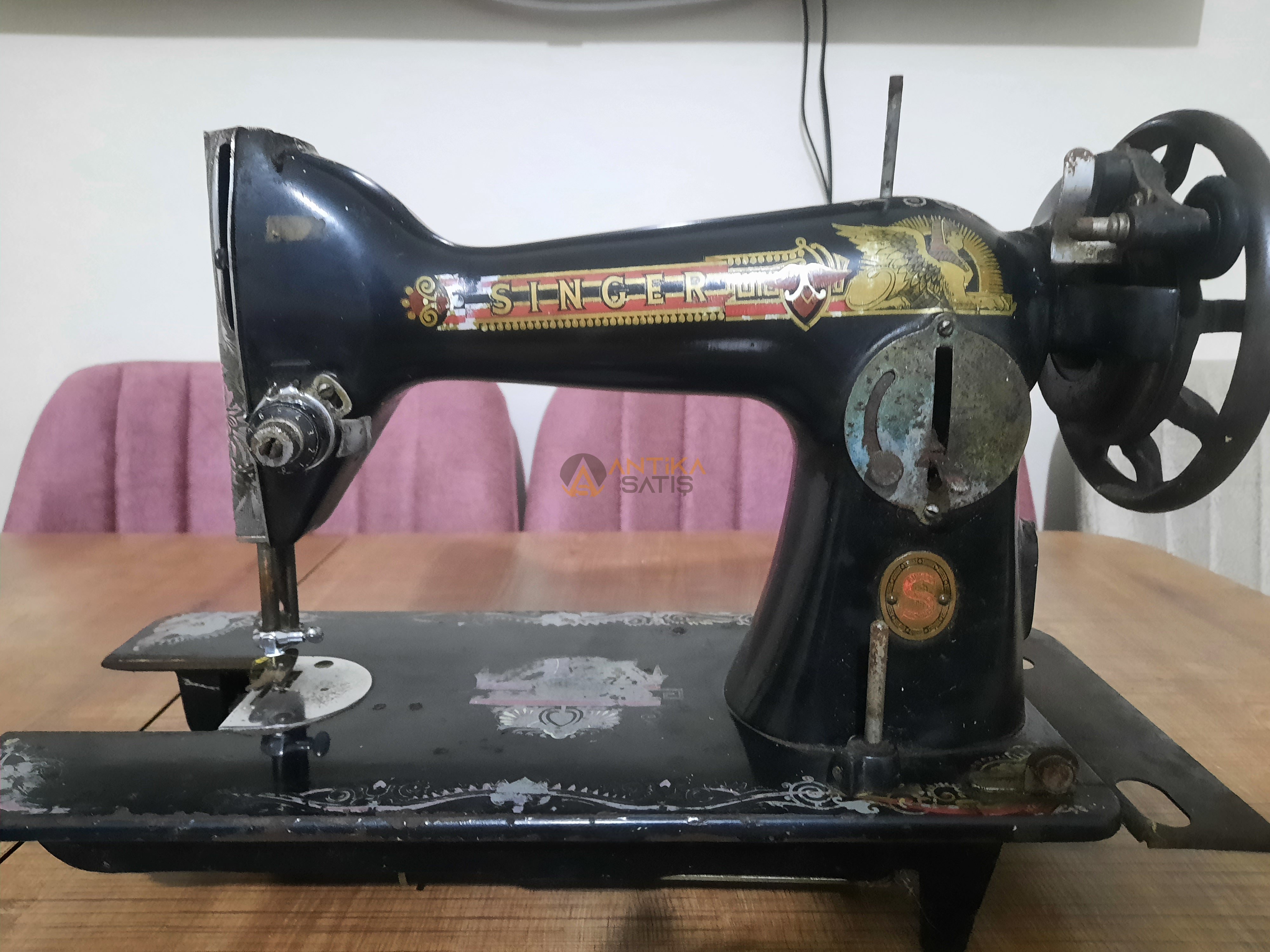 100 yıllık singer dikiş makinası