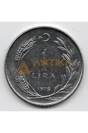 1979 yılında basılan 1 Lira