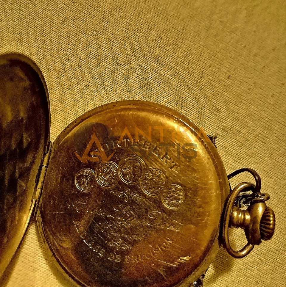 isviçre yapımı Cortebert marka 100 yıllık cep saati