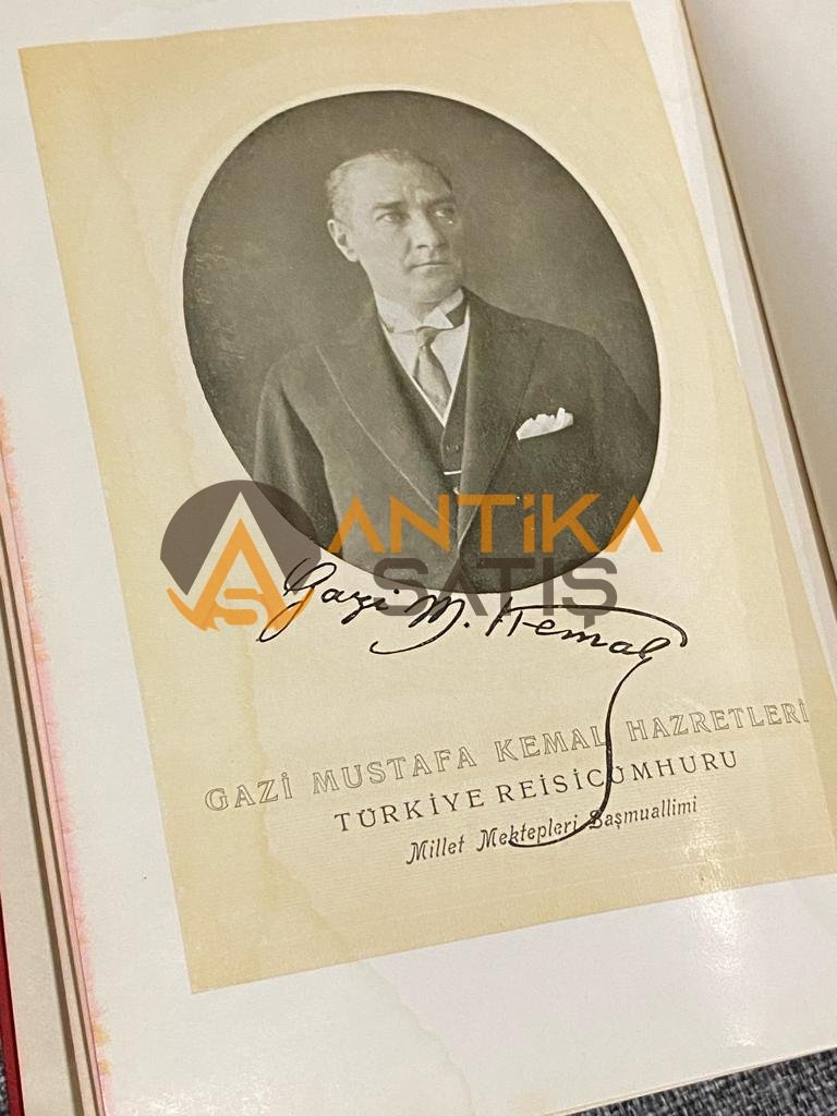 Mustafa Kemal Atatürk imzalı 1929 Basım Teşkilatı Esasiye